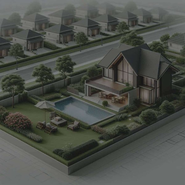 Quel est le potentiel d'une maison avec jardin dans une zone périurbaine en termes d'investissement locatif ?